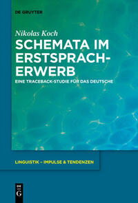 Schemata im Erstspracherwerb