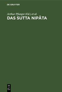 Das Sutta Nipâta