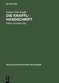 Die Knaffl-Handschrift