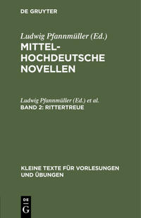 Mittelhochdeutsche Novellen / Rittertreue