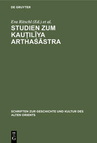 Studien zum Kauṭilīya Arthaśāstra