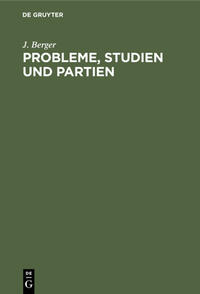 Probleme, Studien und Partien