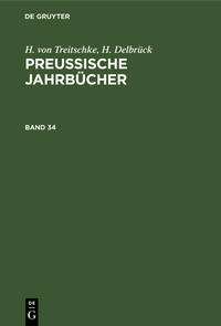 Preußische Jahrbücher. Band 34