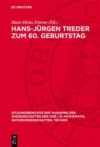 Hans-Jürgen Treder zum 60. Geburtstag
