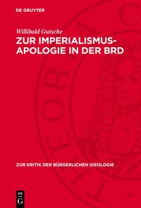Zur Imperialismus-Apologie in der BRD