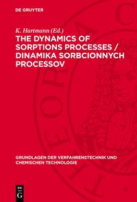 The dynamics of sorptions processes / Dinamika sorbcionnych processov