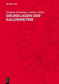 Grundlagen der Kalorimetrie