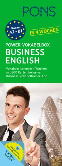 PONS Power-Vokabelbox Business English in 4 Wochen