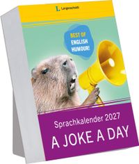 Langenscheidt Sprachkalender A Joke a Day 2027