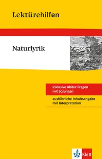 Klett Lektürehilfen - Naturlyrik