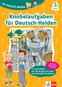 Klett Die Deutsch-Helden: Knobelaufgaben für Deutsch-Helden 3. Klasse