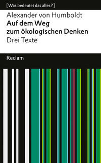 Auf dem Weg zum ökologischen Denken. Drei Texte. [Was bedeutet das alles?]