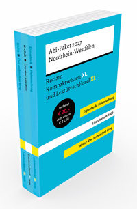 ABI-Paket 2027 Baden-Württemberg / Bayern / Nordrhein-Westfalen – Reclam Kompaktwissen XL und Lektüreschlüssel XL