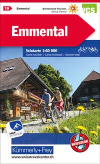 Kümmerly+Frey Velokarte 10 Emmental 1:60.000