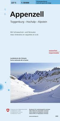 227S Appenzell Schneesportkarte