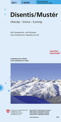 256S Disentis/Mustér Schneesportkarte