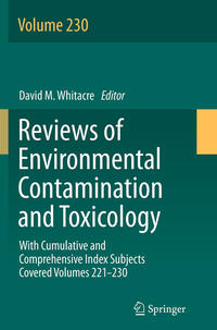 Reviews of Environmental Contamination and Toxicology volume