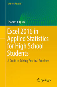 Excel 2016 in Applied Statistics for High School Students