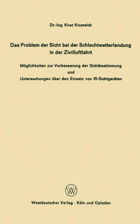 Das Problem der Sicht bei der Schlechtwetterlandung in der Zivilluftfahrt