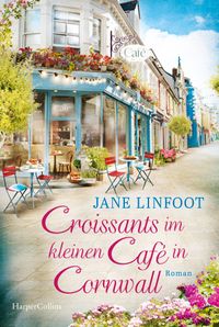 Croissants im kleinen Café in Cornwall