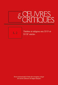 OEUVRES & CRITIQUES L, 2