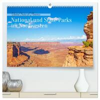 USA - National und State Parks im Nordwesten (hochwertiger Premium Wandkalender 2025 DIN A2 quer), Kunstdruck in Hochglanz