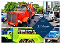 LKW-Busse - Made in Cuba (Wandkalender 2025 DIN A2 quer), CALVENDO Monatskalender