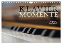 Klavier Momente (Wandkalender 2025 DIN A4 quer), CALVENDO Monatskalender