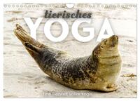 Tierisches Yoga - Eine Tierwelt voller Yogis. (Wandkalender 2025 DIN A4 quer), CALVENDO Monatskalender