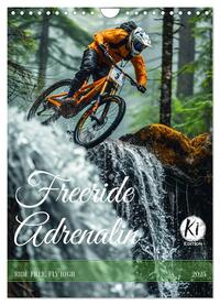 Freeride Adrenalin (Wandkalender 2025 DIN A4 hoch), CALVENDO Monatskalender