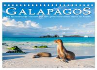 Die faszinierende Tierwelt der Galapagos-Inseln (Tischkalender 2025 DIN A5 quer), CALVENDO Monatskalender