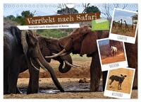 Verrückt nach Safari Verrückt nach Abenteuer in Kenia (Wandkalender 2025 DIN A4 quer), CALVENDO Monatskalender