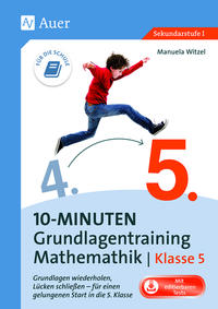 10-Minuten-Grundlagentraining Mathematik Klasse 5