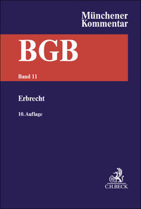 Münchener Kommentar zum Bürgerlichen Gesetzbuch Bd. 11: Erbrecht, §§ 1922-2385, §§ 27-35 BeurkG