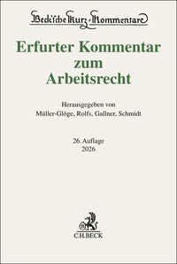 Erfurter Kommentar zum Arbeitsrecht