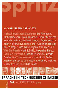 Michael Braun und die Lyrik