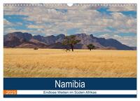 Namibia - Endlose Weiten im Süden Afrikas (Wandkalender 2025 DIN A3 quer), CALVENDO Monatskalender