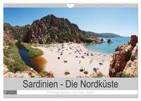 Sardinien – Die Nordküste (Wandkalender 2025 DIN A4 quer), CALVENDO Monatskalender