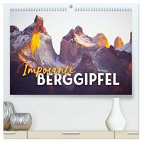 Imposante Berggipfel (hochwertiger Premium Wandkalender 2025 DIN A2 quer), Kunstdruck in Hochglanz