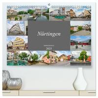 Nürtingen Impressionen (hochwertiger Premium Wandkalender 2025 DIN A2 quer), Kunstdruck in Hochglanz