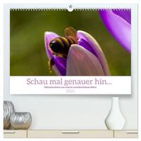 Schau mal genauer hin ... Detailfotografie aus unserer wunderschönen Natur (hochwertiger Premium Wandkalender 2025 DIN A2 quer), Kunstdruck in Hochglanz