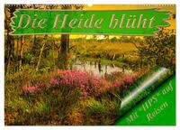 Die Heide blüht (Wandkalender 2025 DIN A2 quer), CALVENDO Monatskalender