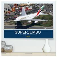 SUPERJUMBOS (hochwertiger Premium Wandkalender 2025 DIN A2 quer), Kunstdruck in Hochglanz