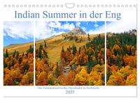 Indian Summer in der Eng - Das Naturdenkmal Großer Ahornboden (Wandkalender 2025 DIN A4 quer), CALVENDO Monatskalender