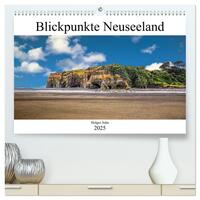 Blickpunkte Neuseeland (hochwertiger Premium Wandkalender 2025 DIN A2 quer), Kunstdruck in Hochglanz