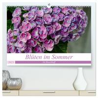 Blüten im Sommer (hochwertiger Premium Wandkalender 2025 DIN A2 quer), Kunstdruck in Hochglanz