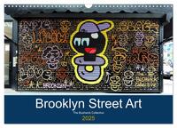 Brooklyn Street Art (Wandkalender 2025 DIN A3 quer), CALVENDO Monatskalender