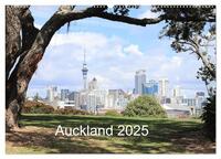 Auckland 2025 (Wandkalender 2025 DIN A2 quer), CALVENDO Monatskalender