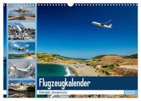 Flugzeugkalender 2025 (Wandkalender 2025 DIN A3 quer), CALVENDO Monatskalender