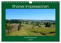 Rhöner Impressionen (Wandkalender 2025 DIN A4 quer), CALVENDO Monatskalender